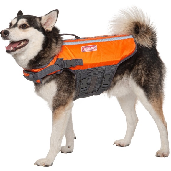 Coleman Other - COLEMAN Up To 30 lbs Dog Flotation Vest High Visibility Stable Life Jacket Med